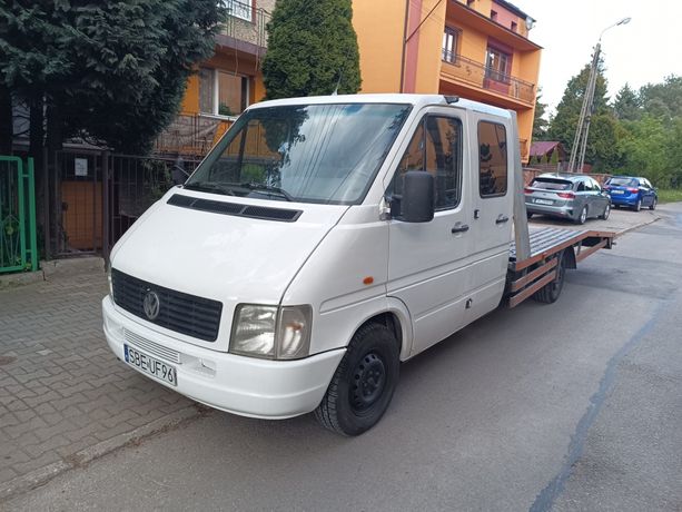 VW LT 35 autolaweta laweta LPG FV 7 osobowego benzyna okazja warto