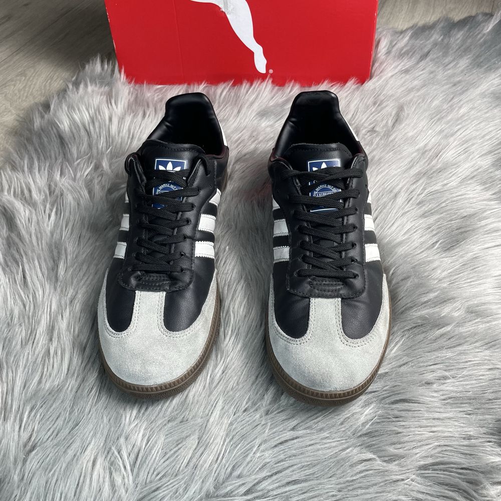 Кросівки чоловічі Adidas Samba чорні, 45р