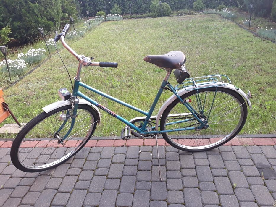 Rower Ukraina damka model 112-512,koła 28cali w pełni sprawny. .