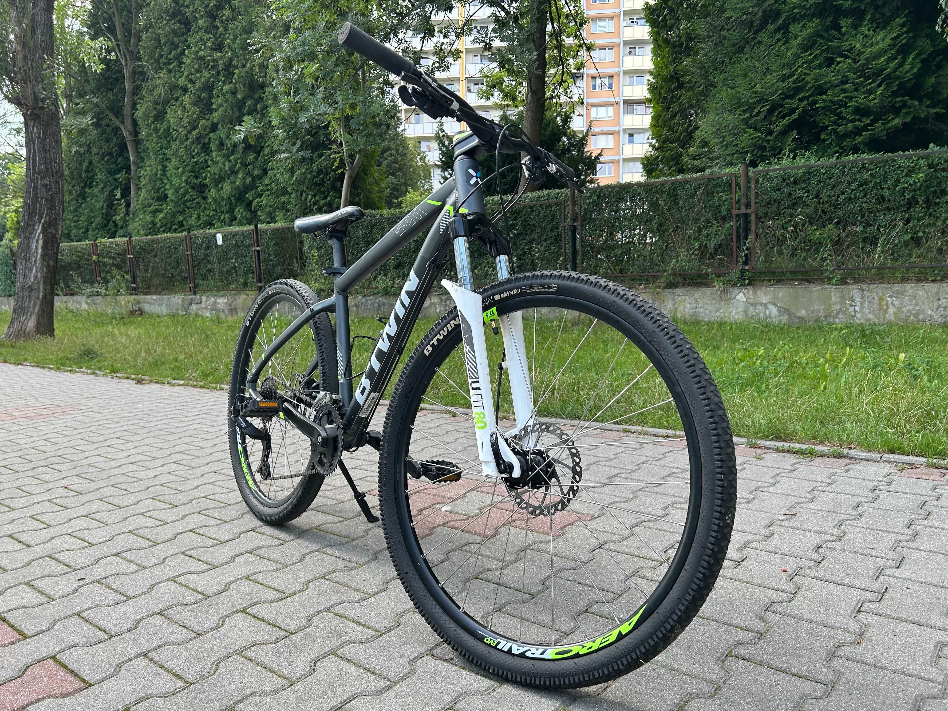 Rower górski B'TWIN Rockrider 520 – Stan bardzo dobry