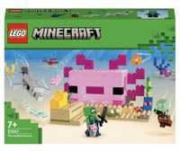 Lego Minecraft 21247 dom aksolotla