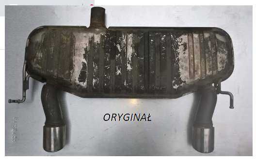 tłumik wydech sport AUDI TT 8N RS S-line 100mm 98-2006r