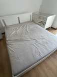 Cama Queen + colchão de molas ensacadas