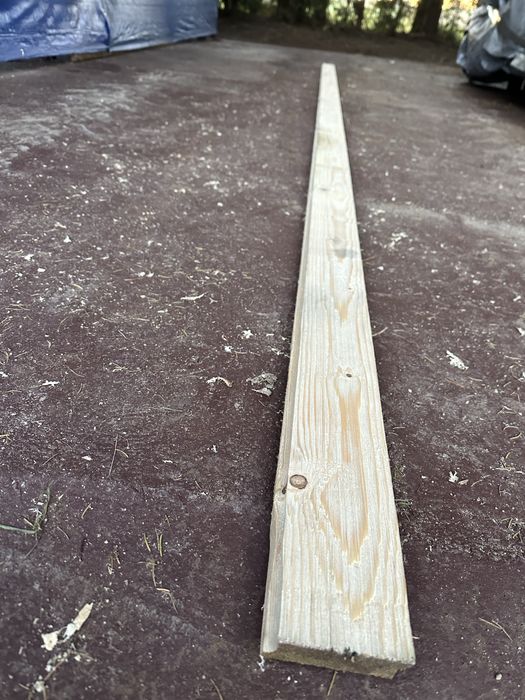 Deski heblowane frezowane