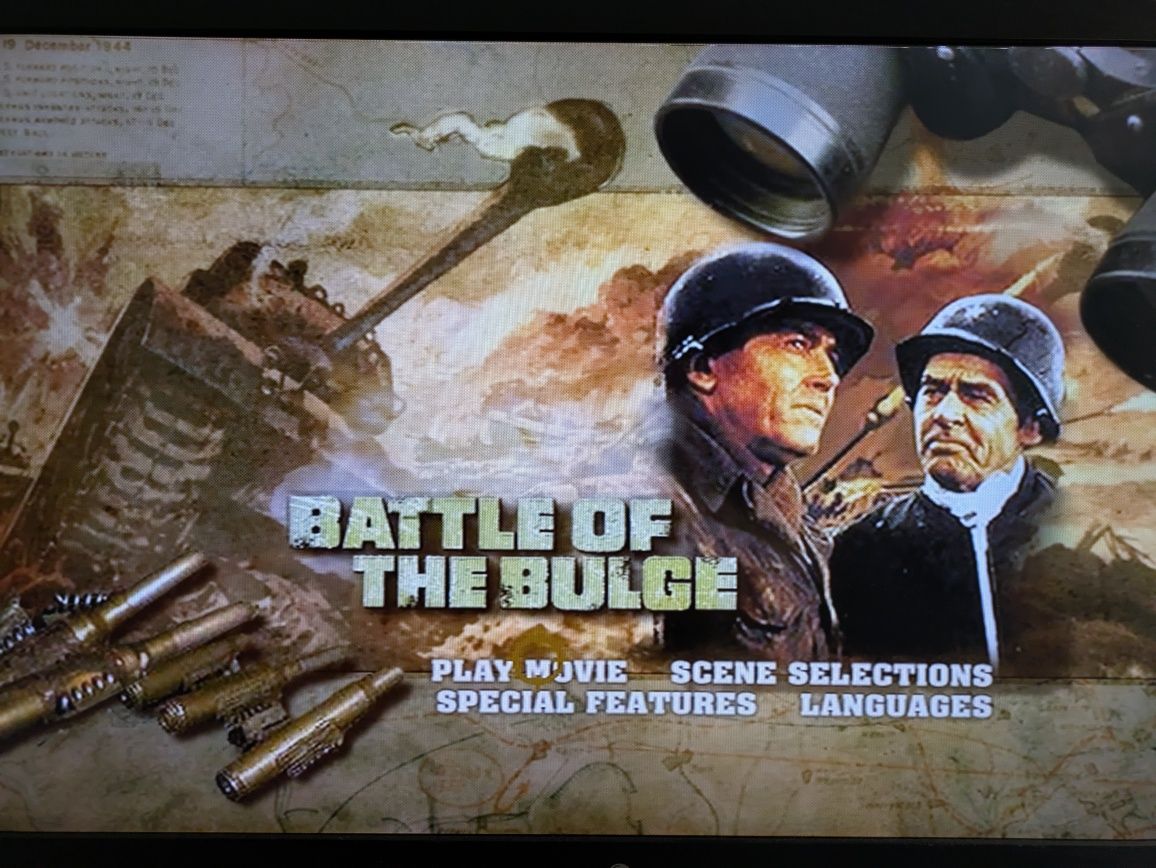DVD " Batalha das Ardenas " 1965 (Como Novo)