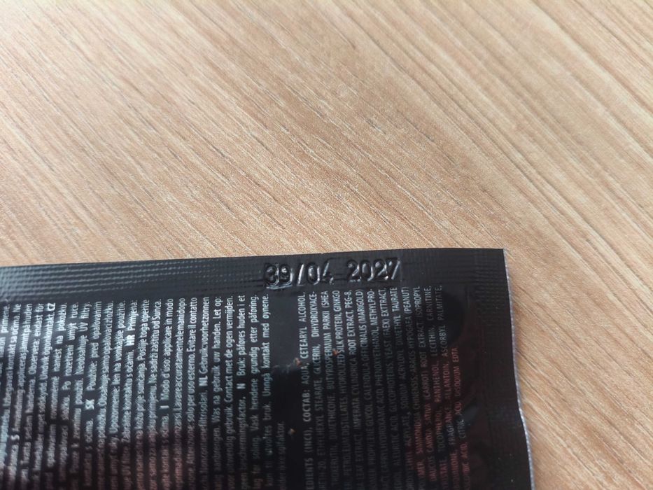 Saszetki na solarium