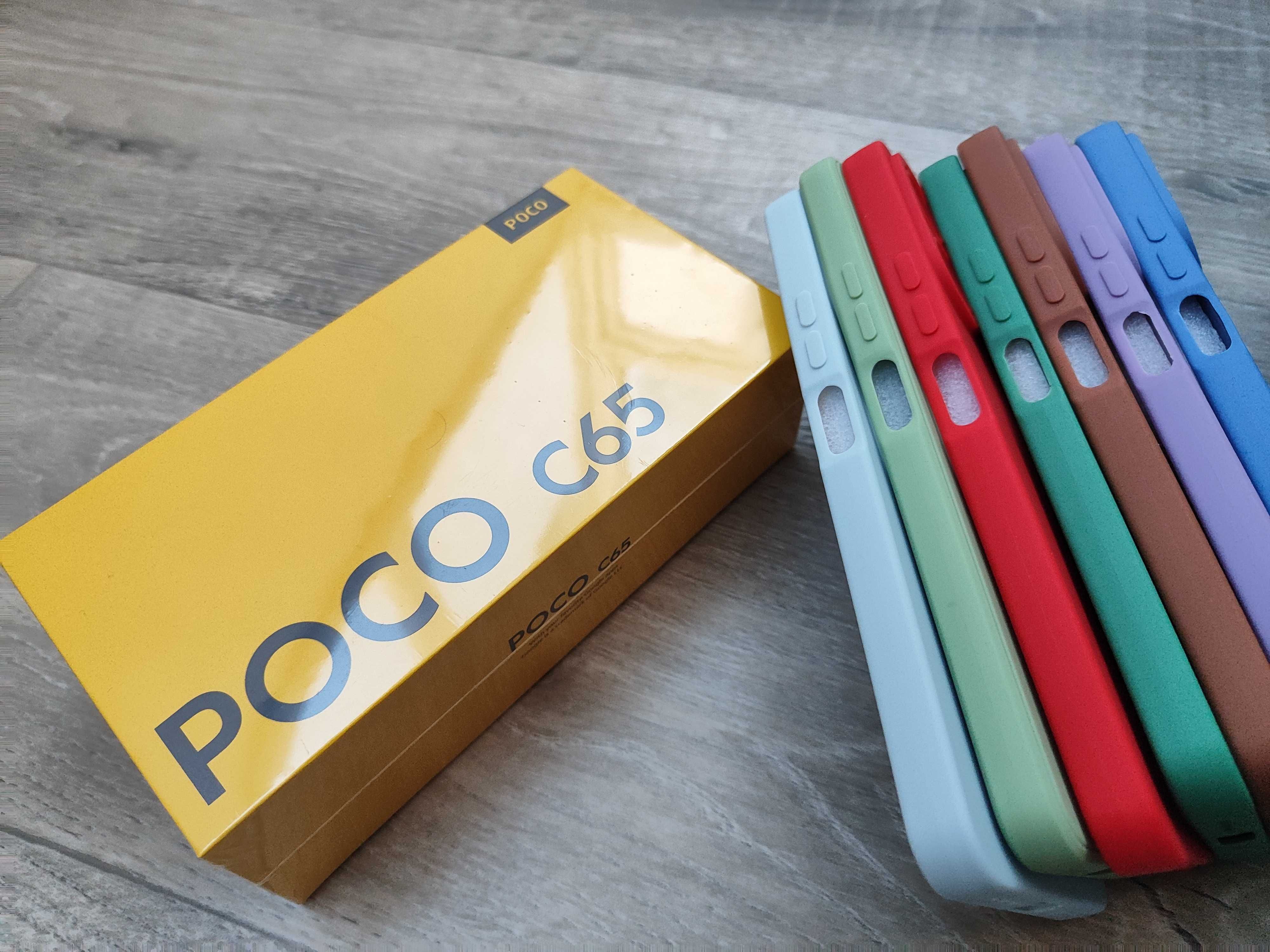 POCO C65 - 6/128 - NFC - новий запакован - глобалка, є чохли скло