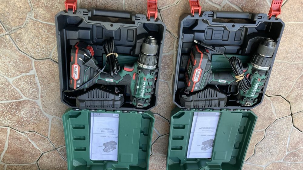 Maquina aparafusar Parkside novas