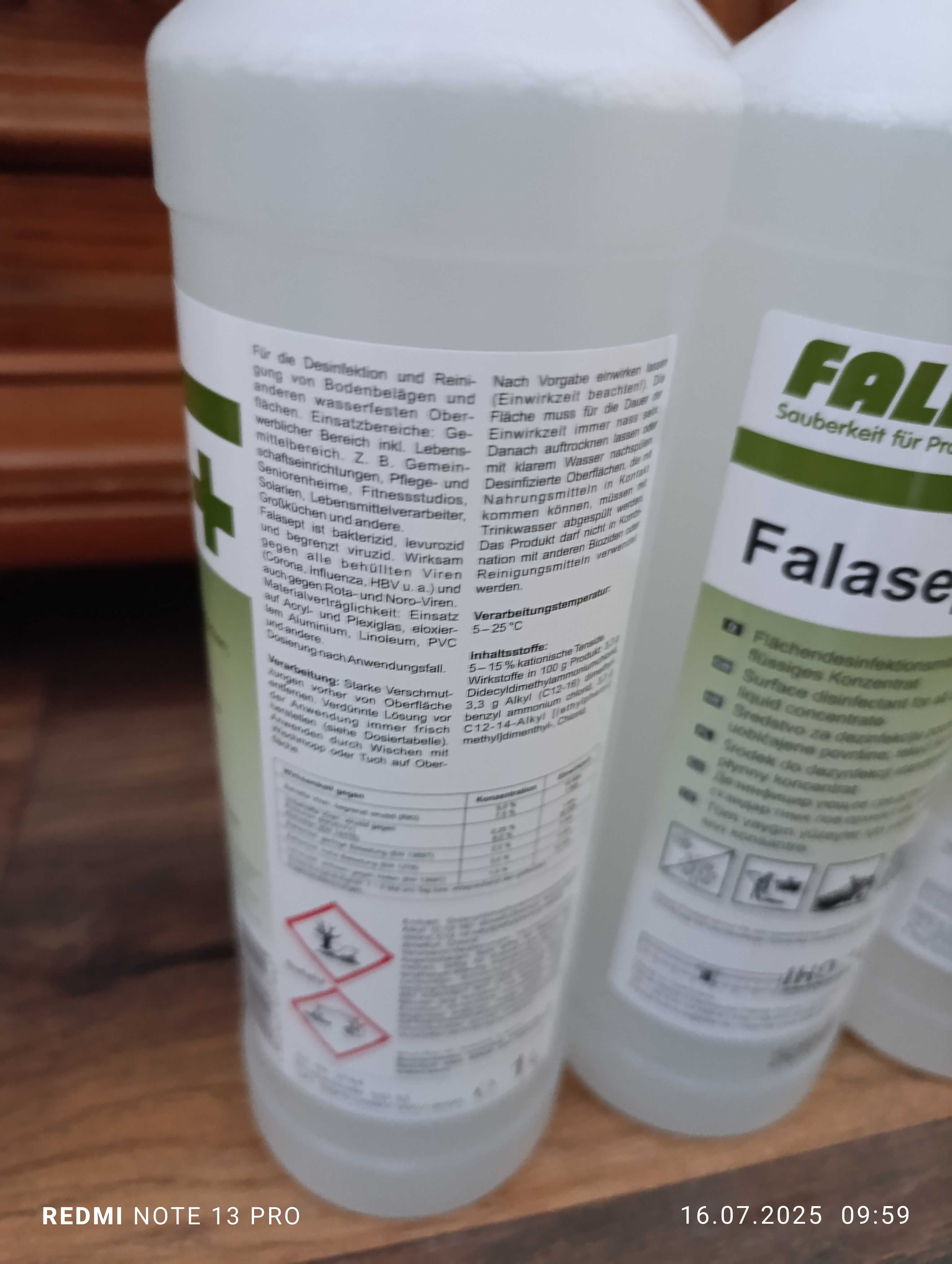 Falasept środek do dezynfekcji powierzchni 1 l