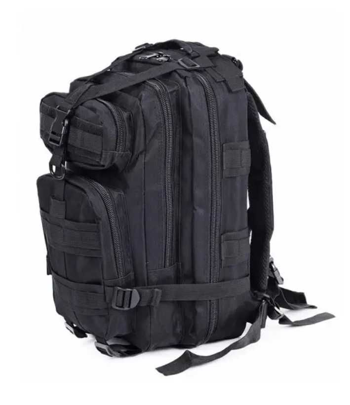 Тактичний штурмової військовий рюкзак 45л портфель чорний