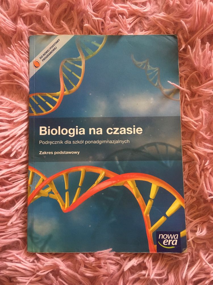 Podręcznik biologia na czasie nowa era, szkoły ponadgimnazjalne