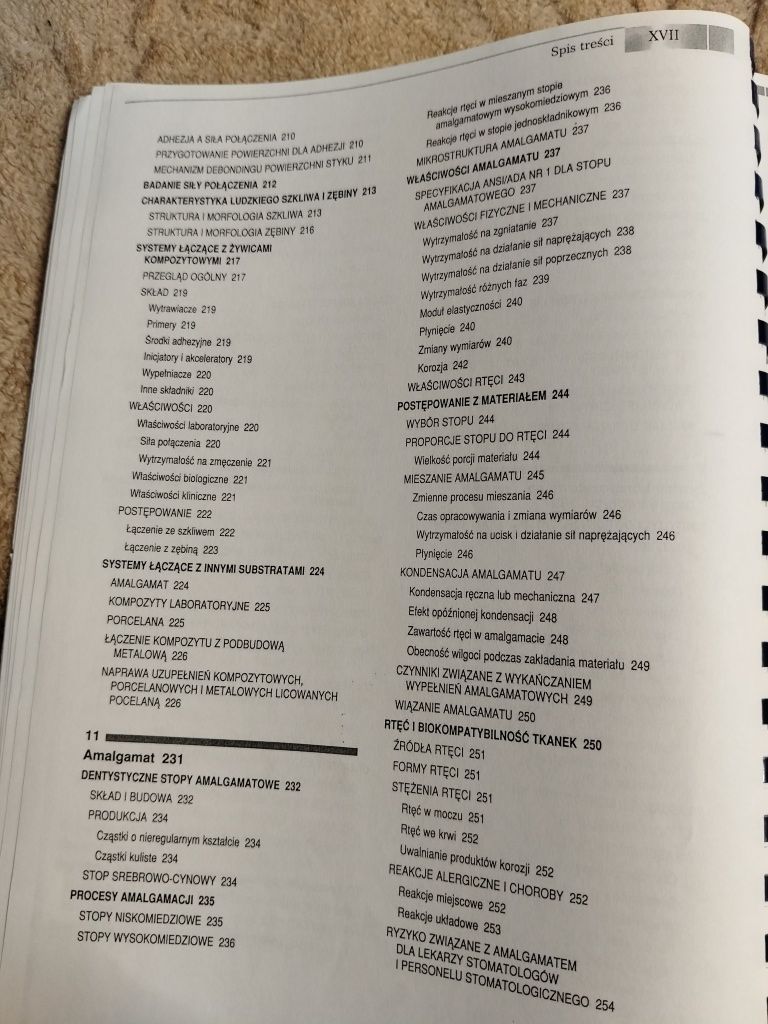 Książka materiały stomatologiczne