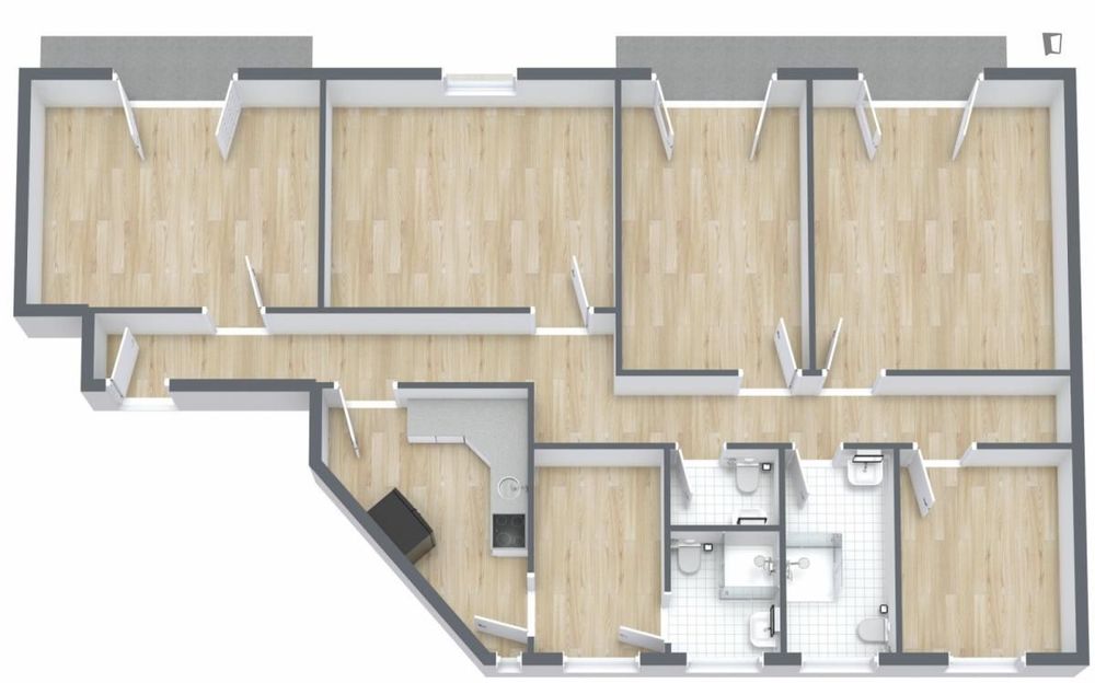 Quarto - localizado em Picoas Lisbon