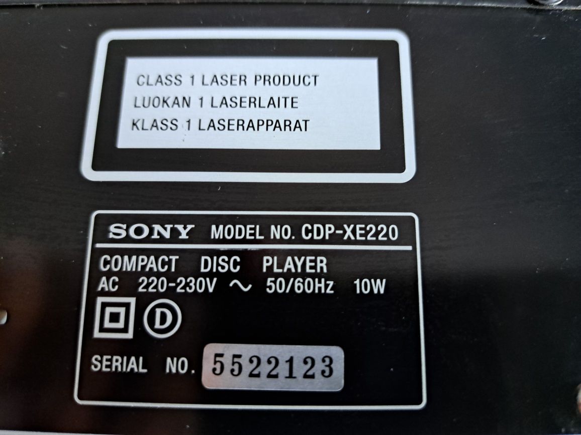 CDP-XE220 Sony Compact