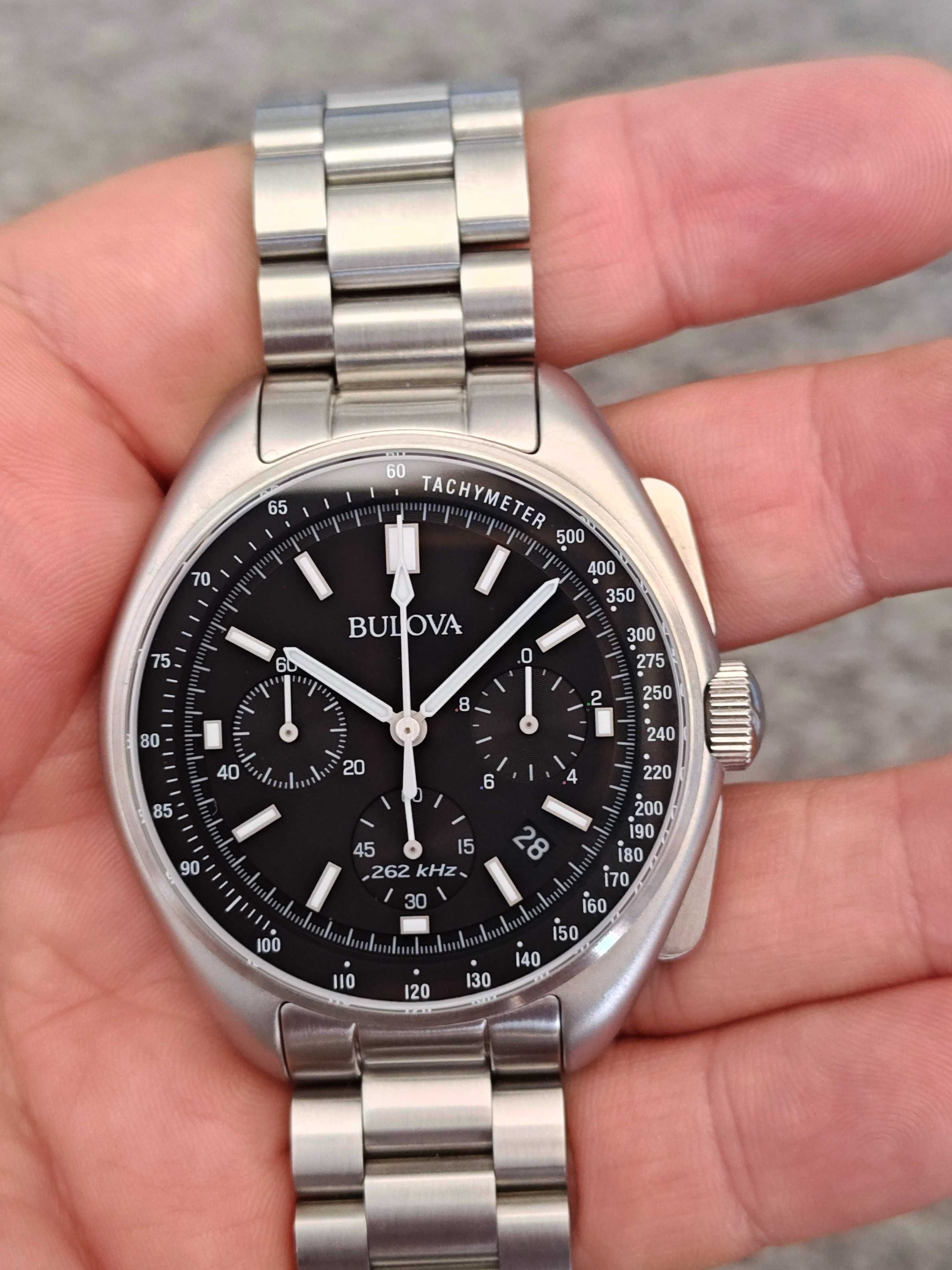 Bulova Lunar Pilot 96B258 45mm High Precision 262kHz