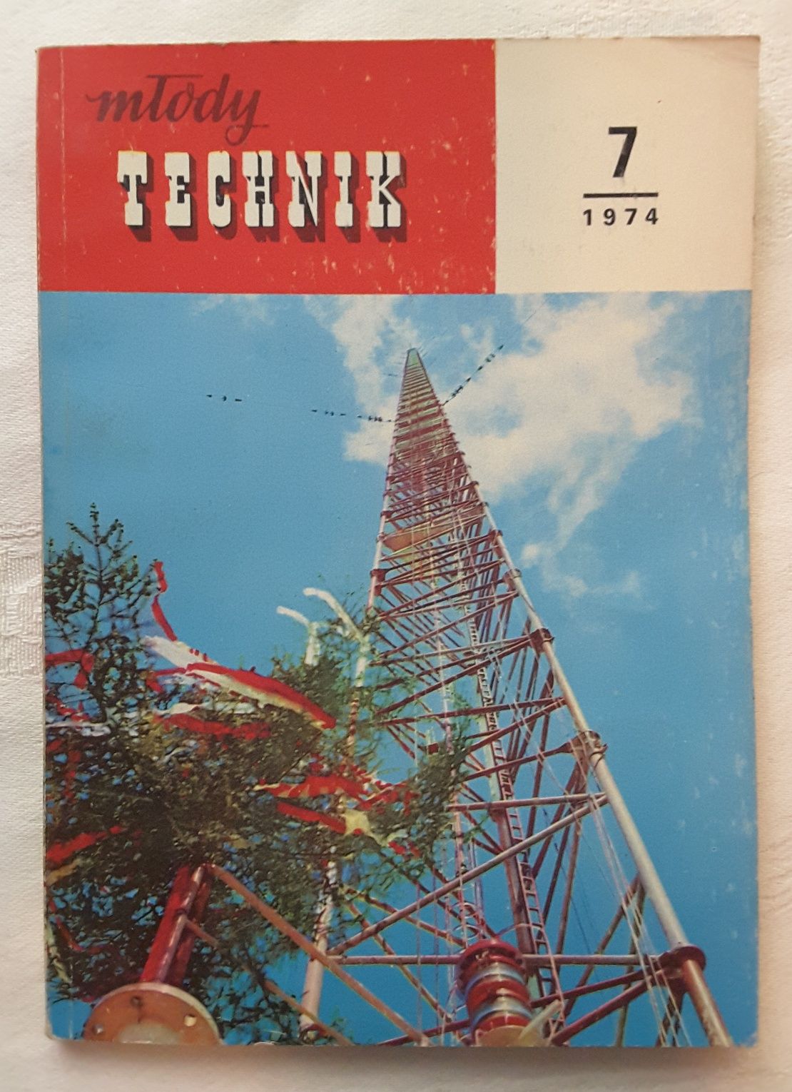 Czasopismo Młody Technik nr 7 / 1974