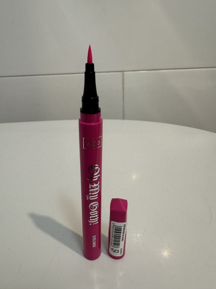 Wibo Oh My Both! Neonowy eyeliner w pisaku 2 UV Too Pink To Spook