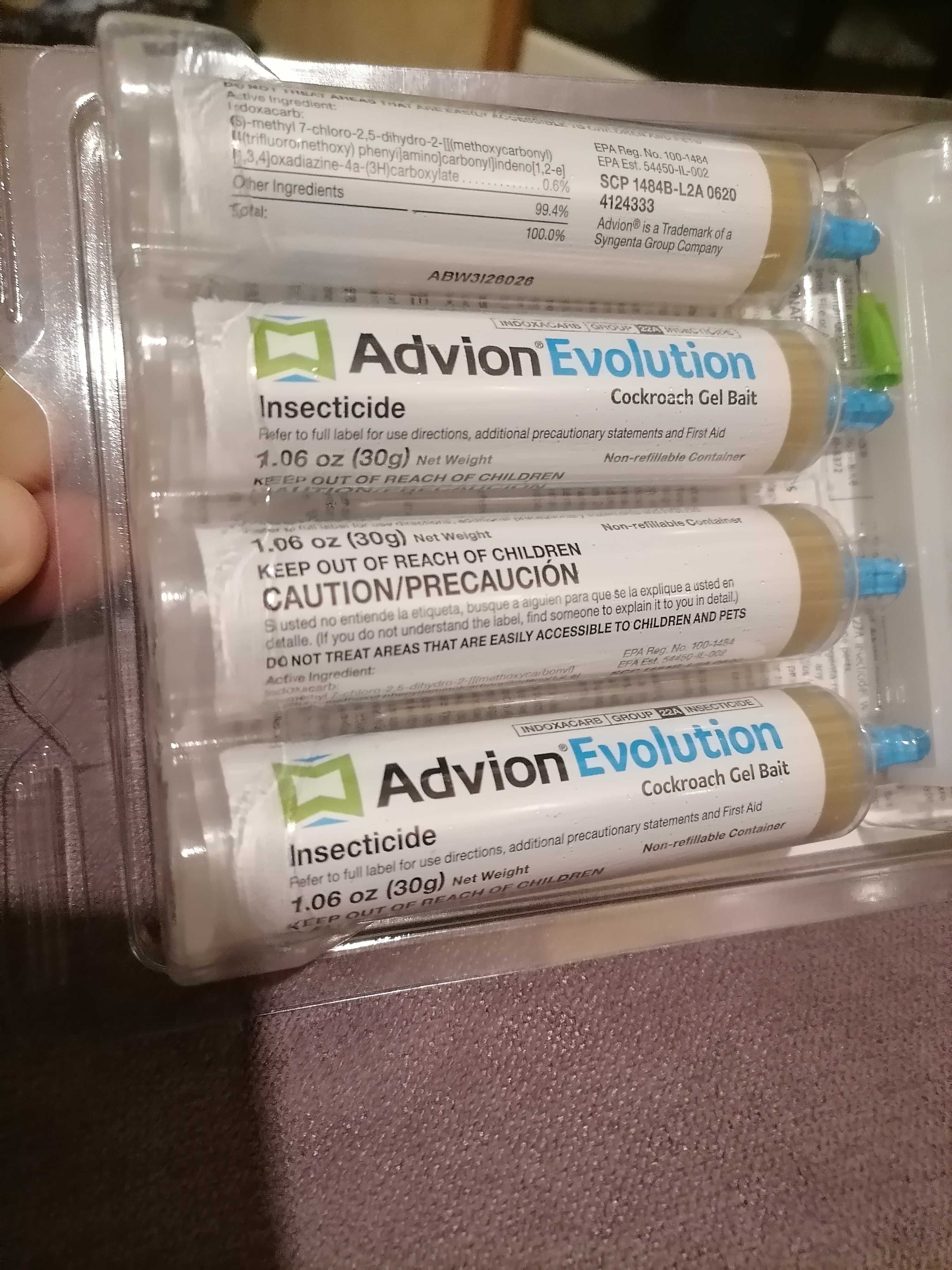 Advion Evolution Cockroach Gel Поліпшений Мощний Засіб від тарганів