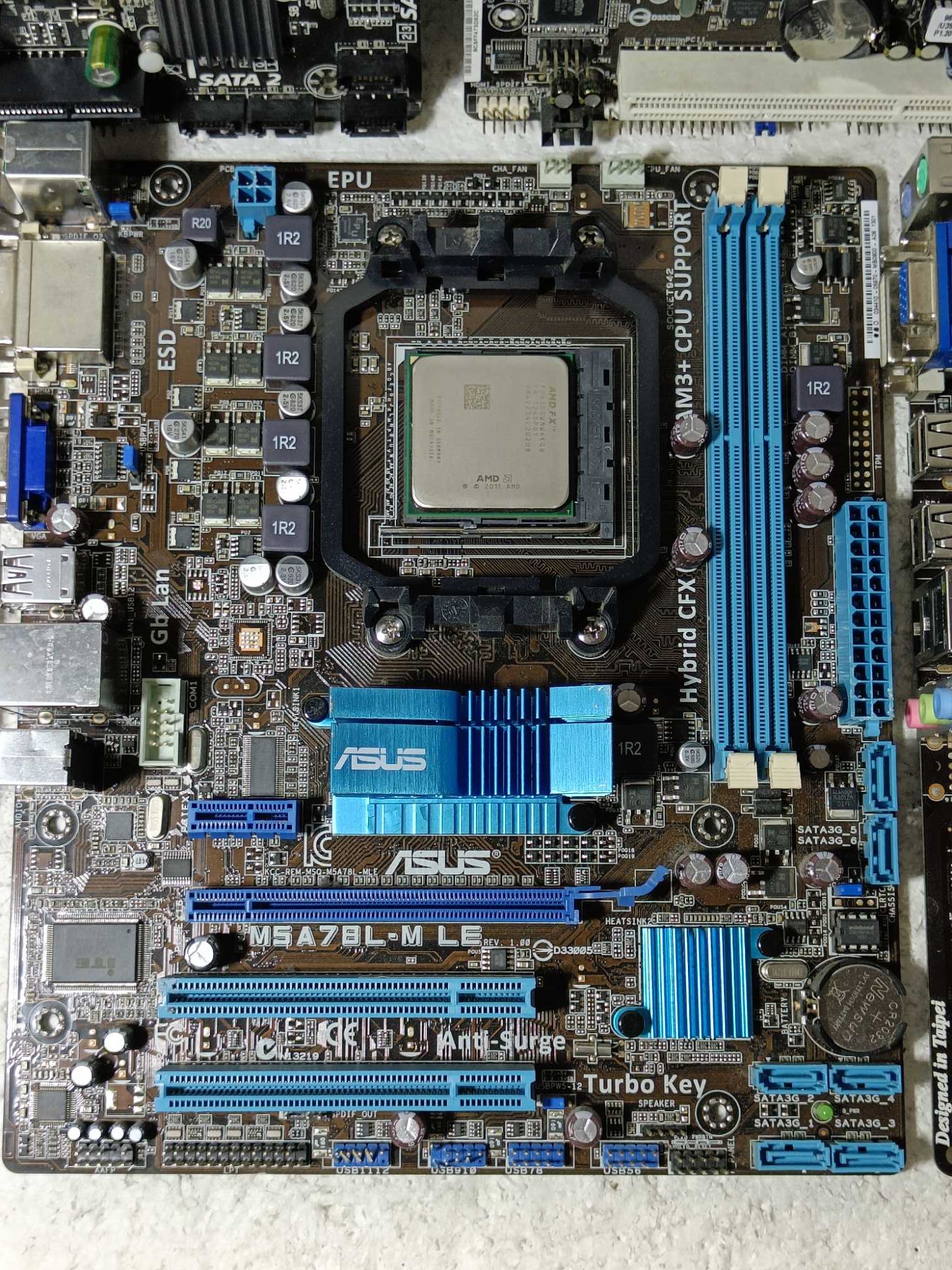 КОМПЛЕКТИ Материнська AMD ASUS MSI ASRock Giga + проц AMD FX6300 sAM3+