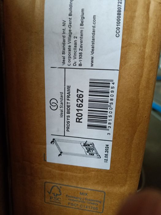 Stelaż podtynkowy do bidetu