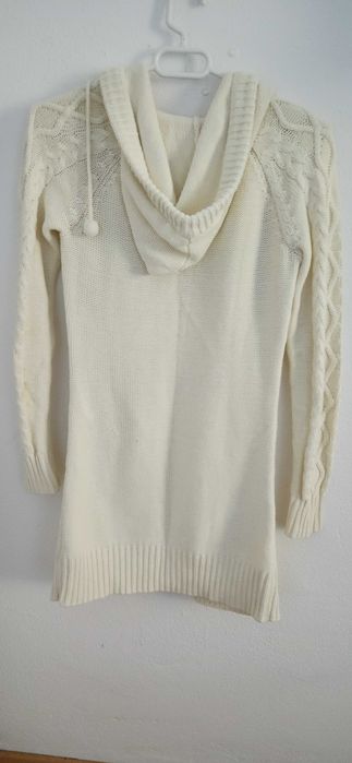 Suéter Longo - DKNY Jeans - Beige