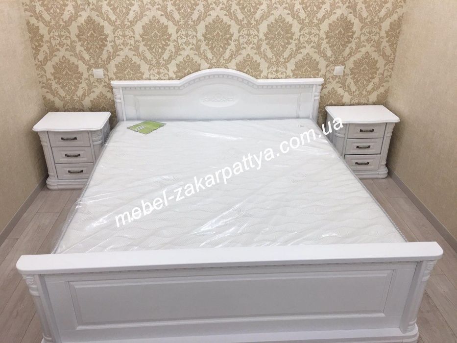 Кровать двуспальная. Кровать из дерева 180,160х200. Ліжко деревяне