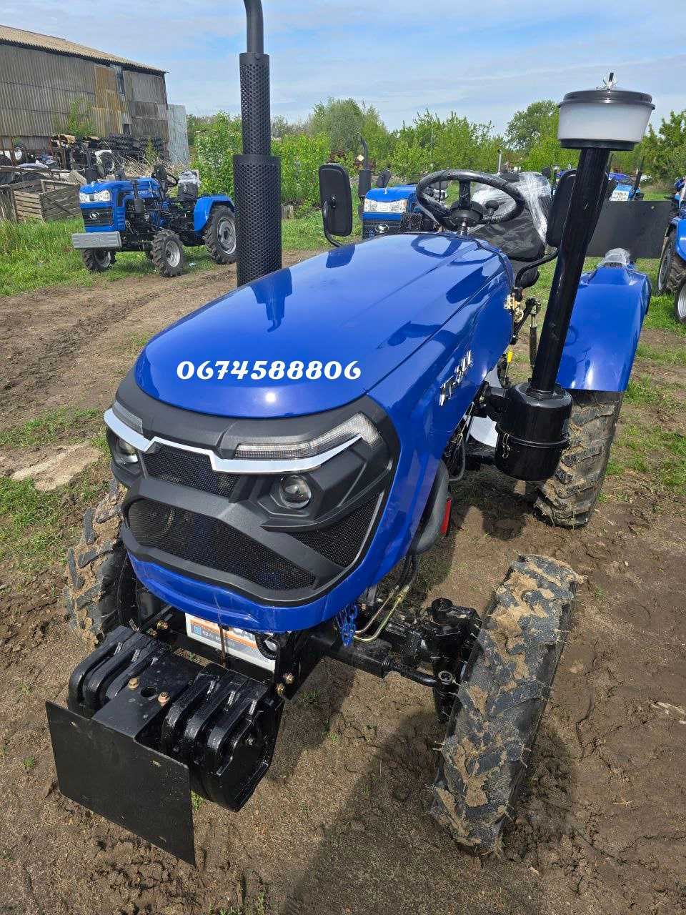 Мінітрактор Файтер XT-244 редукторний міст Двигун-КМ Гарантія Доставка