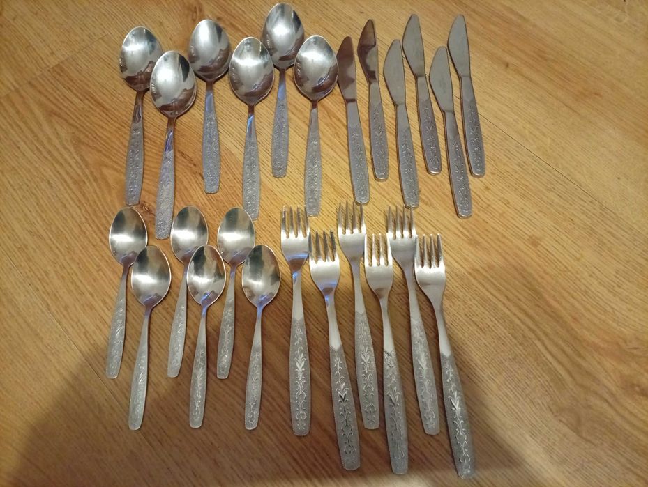 Sztućce Gerlach wzór roslinny