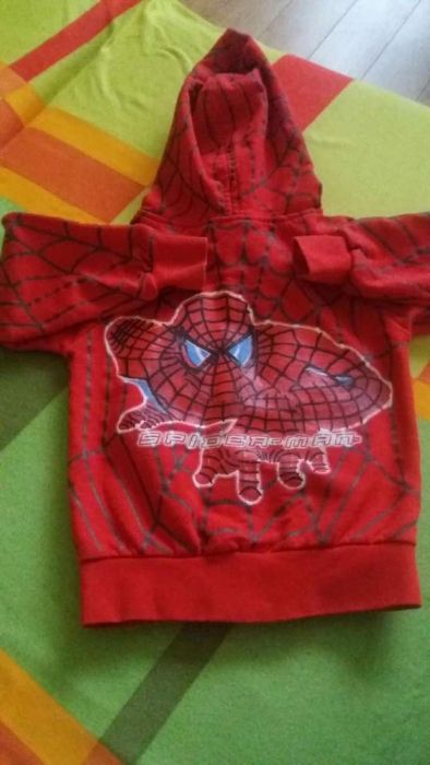 Bluza chłopięca SPIDER-MAN roz.92/*Stan bdb