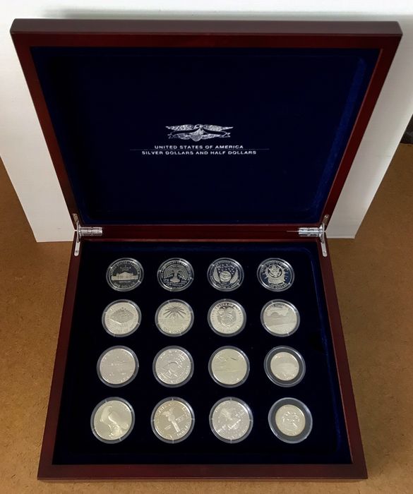 Dollars Comemorativos em Prata “Proof”