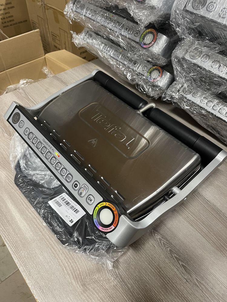 Електрогриль прижимний Tefal GC722D OptiGrill + XL Сток!