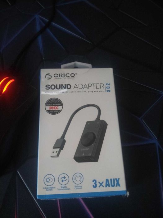 Звуковая карта Orico SC2 USB