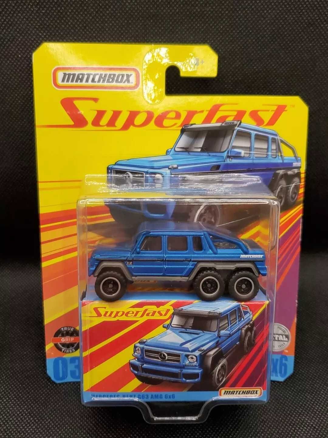 Matchbox Superfast Collectors _ Mercedes-Benz G63 AMG 6x6 _