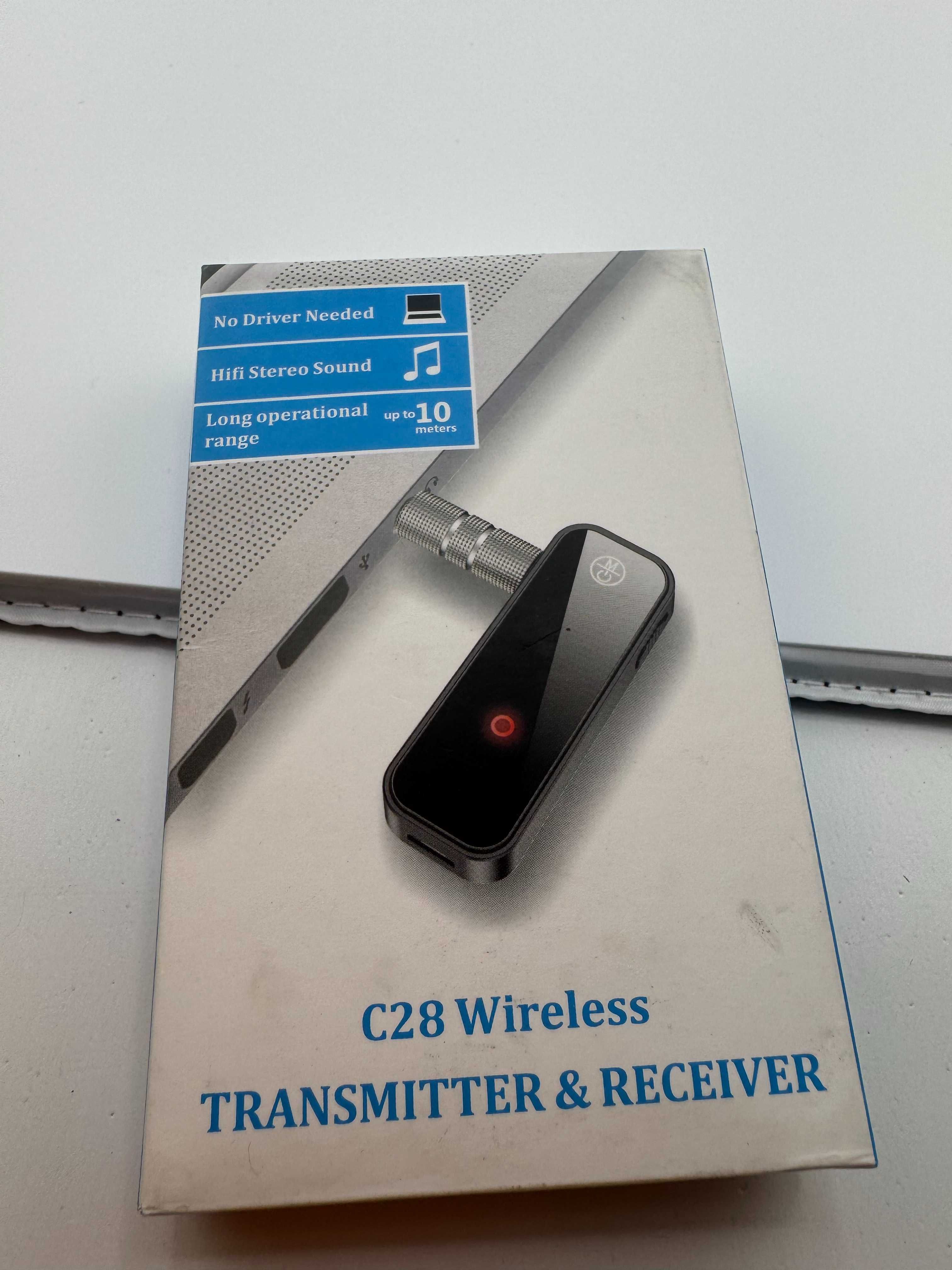 C28 Nadajnik i odbiornik Bluetooth Zestaw Transmiter