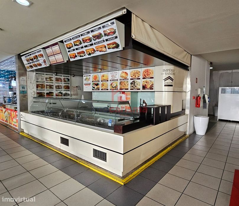 Espaço Comercial de Restauração no Fórum Vizela para Arrendamento
