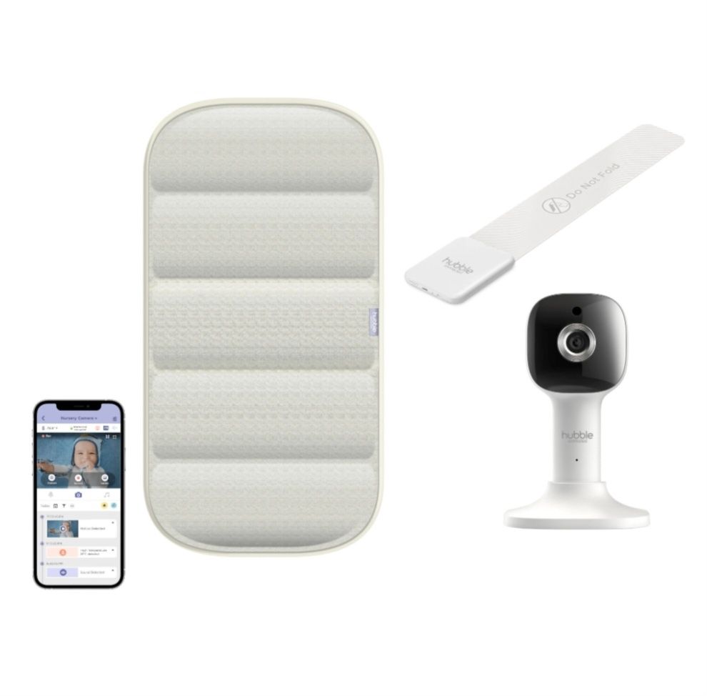 Nowa niania elektroniczna z mata sensoryczna HUBBLE CONNECTED Dream+