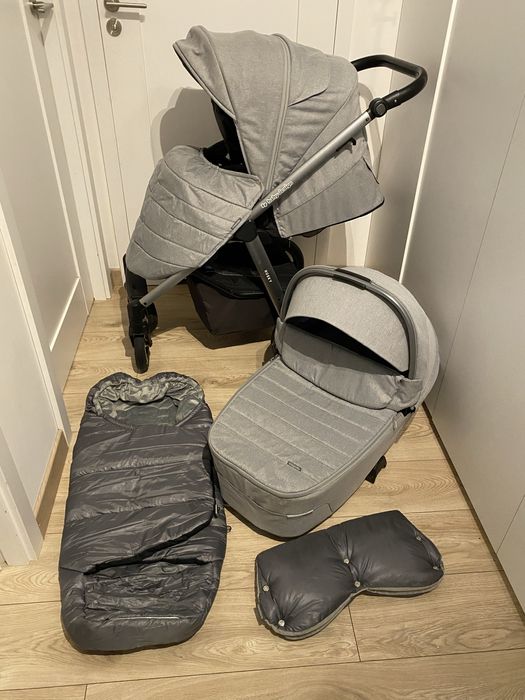 Baby design espiro husky 2w1 xl spcerowka do 22 kg gondola spacerowy