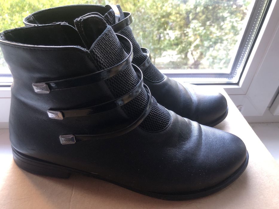 Черевики жіночі шкіряні осінь-весна 39 розмір