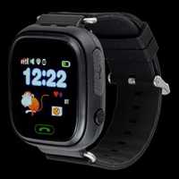 Смарт часы наручные детские Smart Watch Q90 GPS Black