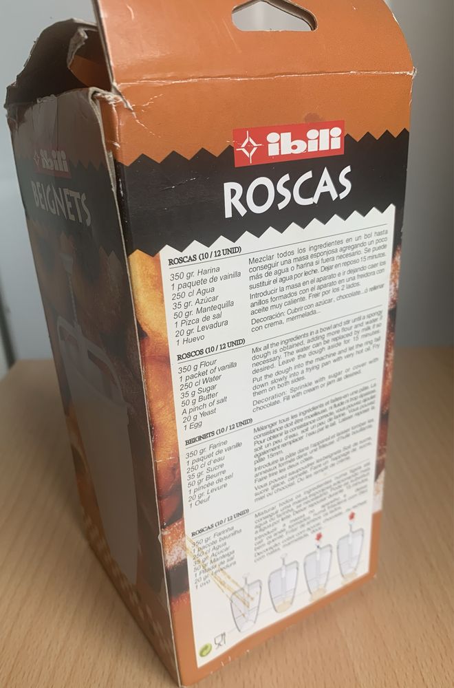 Rosqueira (utensílio para roscas / beignets)