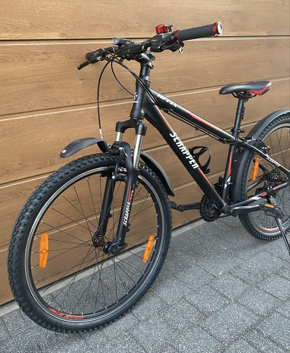 Rower Kross Affix Sport Scrapper XS 26” czarno-czerwony