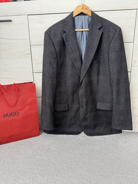 Чоловічій базовий піджак wool 100 % Hugo Boss оригінал 54 р