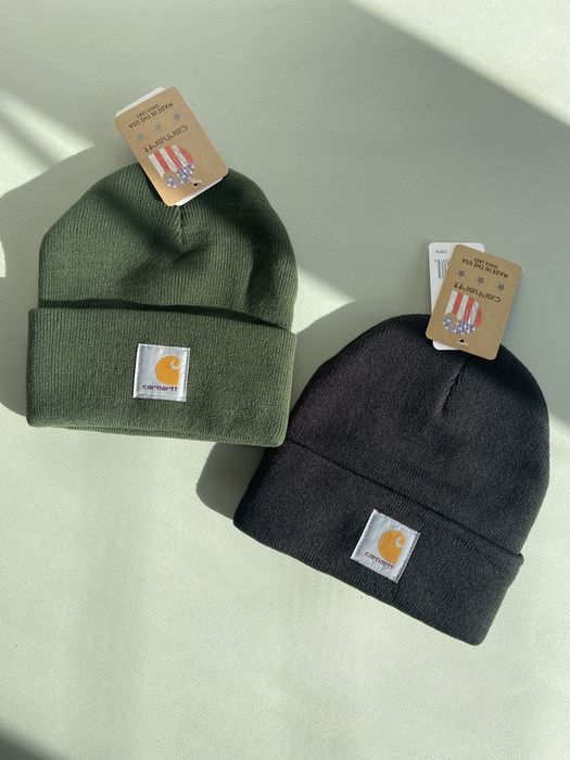 Шапка Carhartt olive/black hat classic