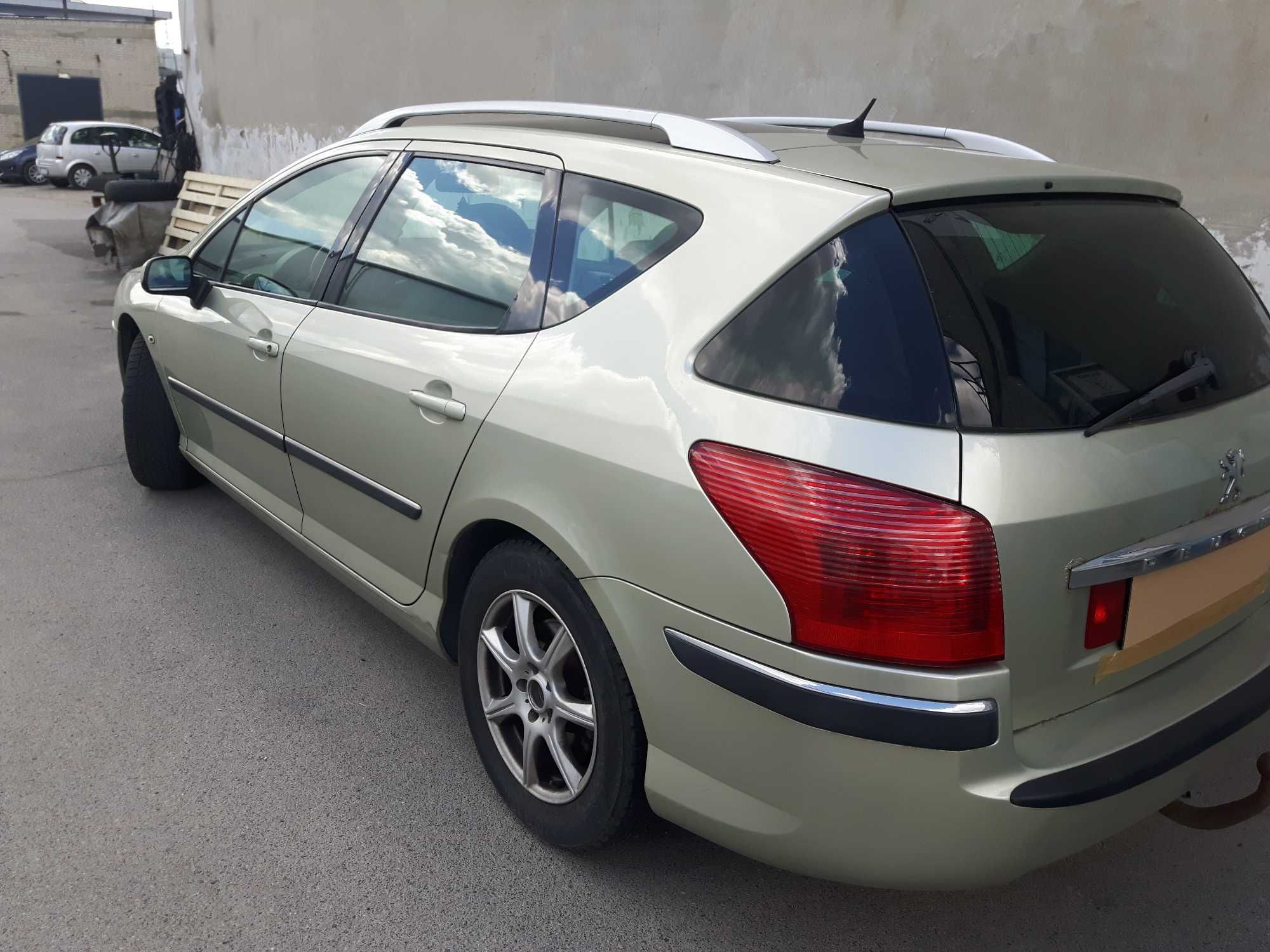 Peugeot 407 2,0 HDI 2006 r.- Przód