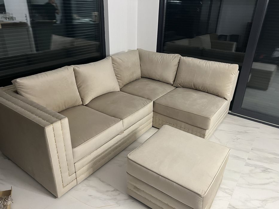 Narożnik prawy glamour 255x180