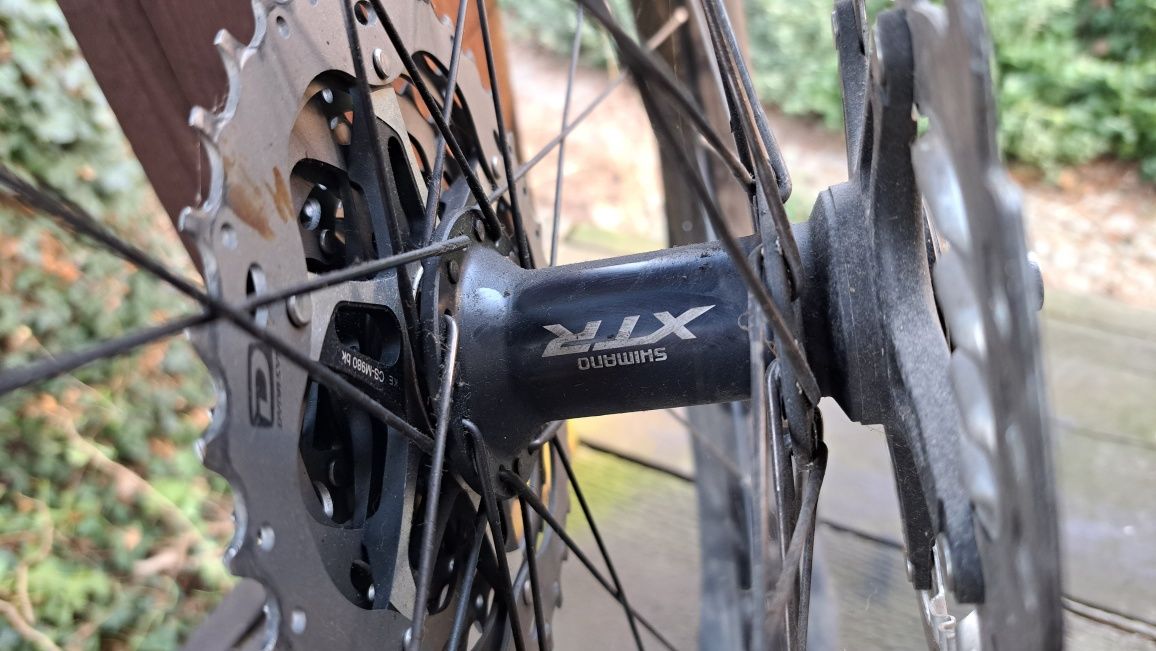 Koła 29 na piastach Shimano XTR / kasety XTR / tarcze XTR