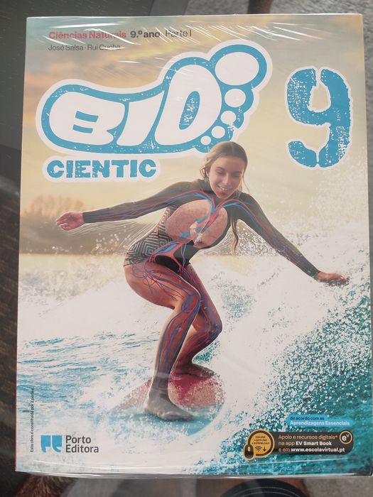 Livro escolar 9 Ano Bio Cientic NOVO
