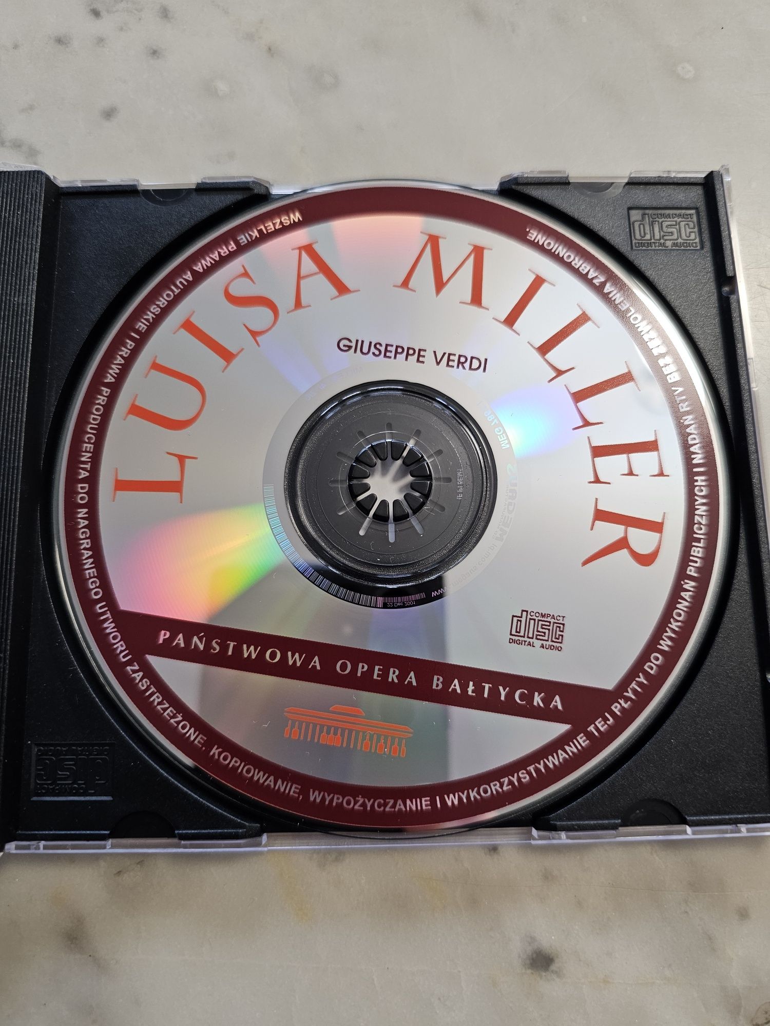 Płyta CD Giuseppe Verdi Luisa Miller