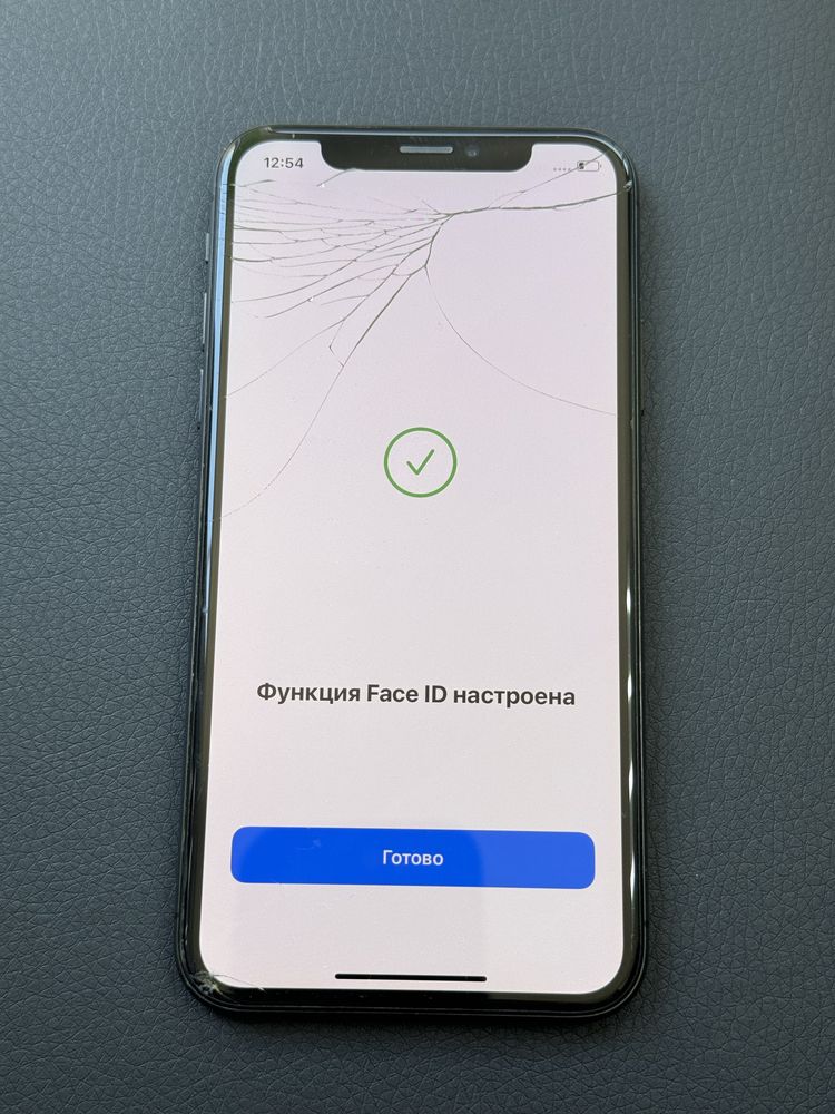 iPhone X 64gb Neverlock Рабочий АКБ 74 Трешина