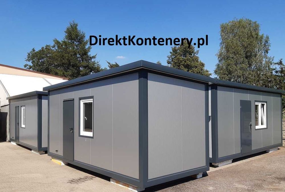 Kontener biurowy socjalny 15m2 6x2,5m NOWY Producent